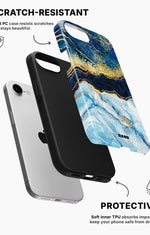 iPhone 16e Tough Case – Blue Dream - View 2