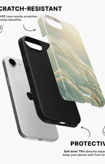 iPhone 16e Tough Case – Windy Pampas - View 2
