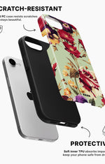 iPhone 16e Tough Case – Pansy Pansy - View 2