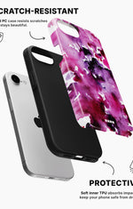 iPhone 16e Tough Case – Floral Splash - View 2