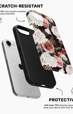 iPhone 16e Tough Case – Midnight Roses - View 2