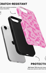 iPhone 16e Tough Case – Riot Pink - View 2