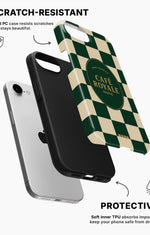 iPhone 16e Tough Case – Cafe Royale - View 2