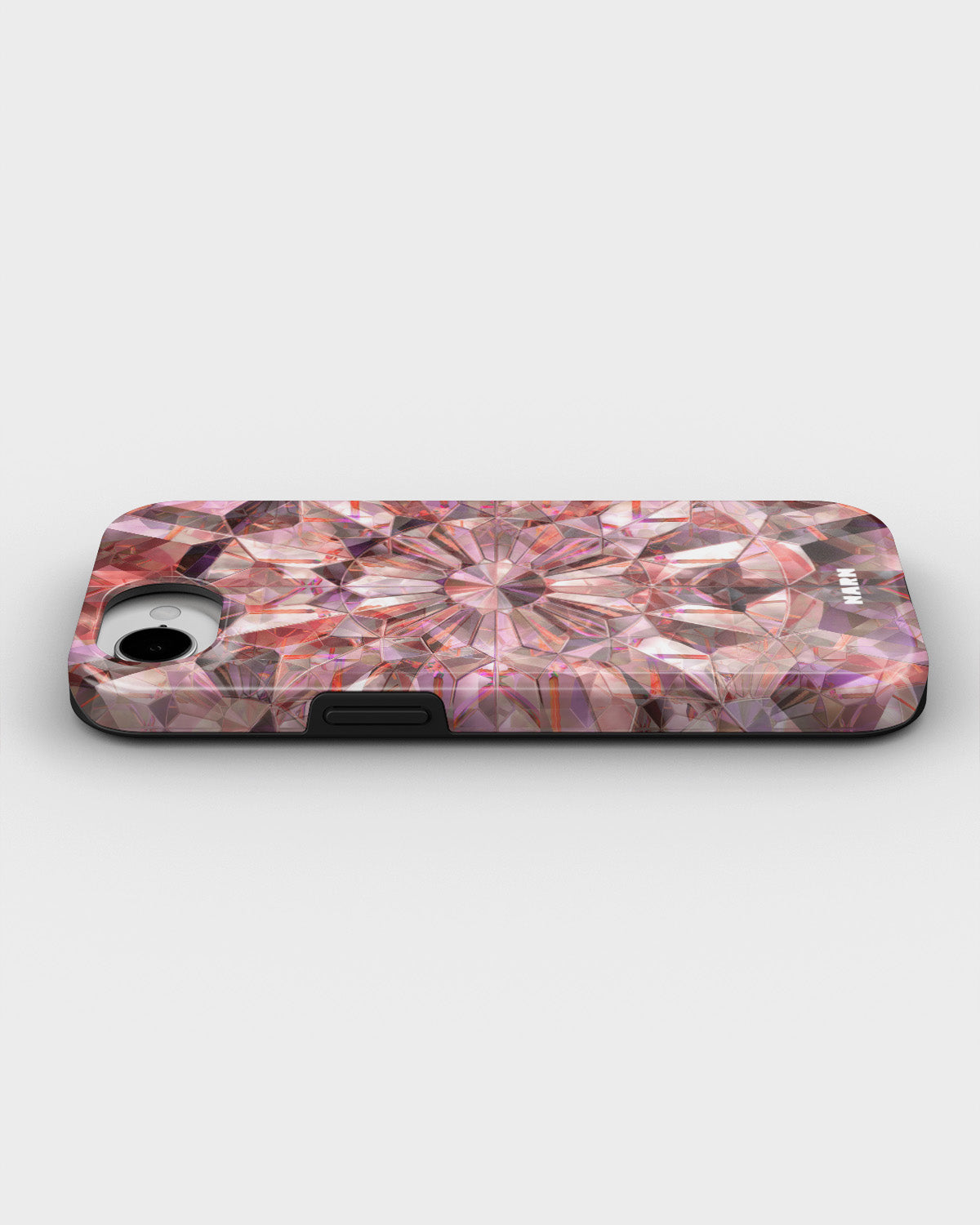 iPhone 16e Tough Case – Pink Crystals - View 3