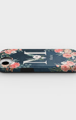 iPhone 16e Tough Case – Custom - Floral - View 3