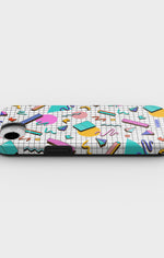 iPhone 16e Tough Case – 80s Memphis - View 3