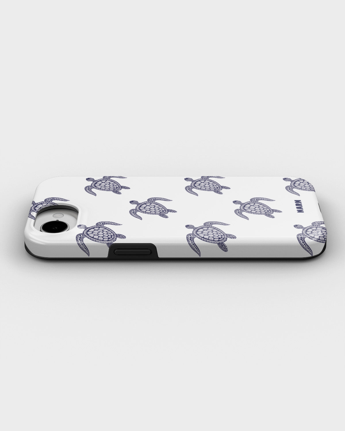 iPhone 16e Tough Case – Blue Turtles - View 3