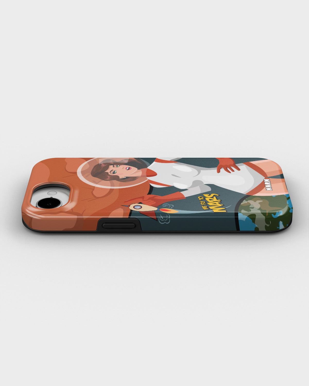 iPhone 16e Tough Case – We Fly To Mars - View 3