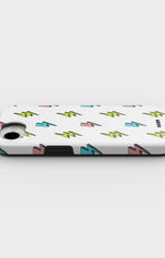 iPhone 16e Tough Case – Lightning Bolts - View 3