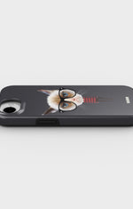 iPhone 16e Tough Case – Hipster Cat - View 3