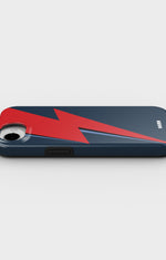 iPhone 16e Tough Case – Blue Bowie - View 3