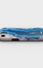 iPhone 16e Tough Case – Blue Agate - View 3