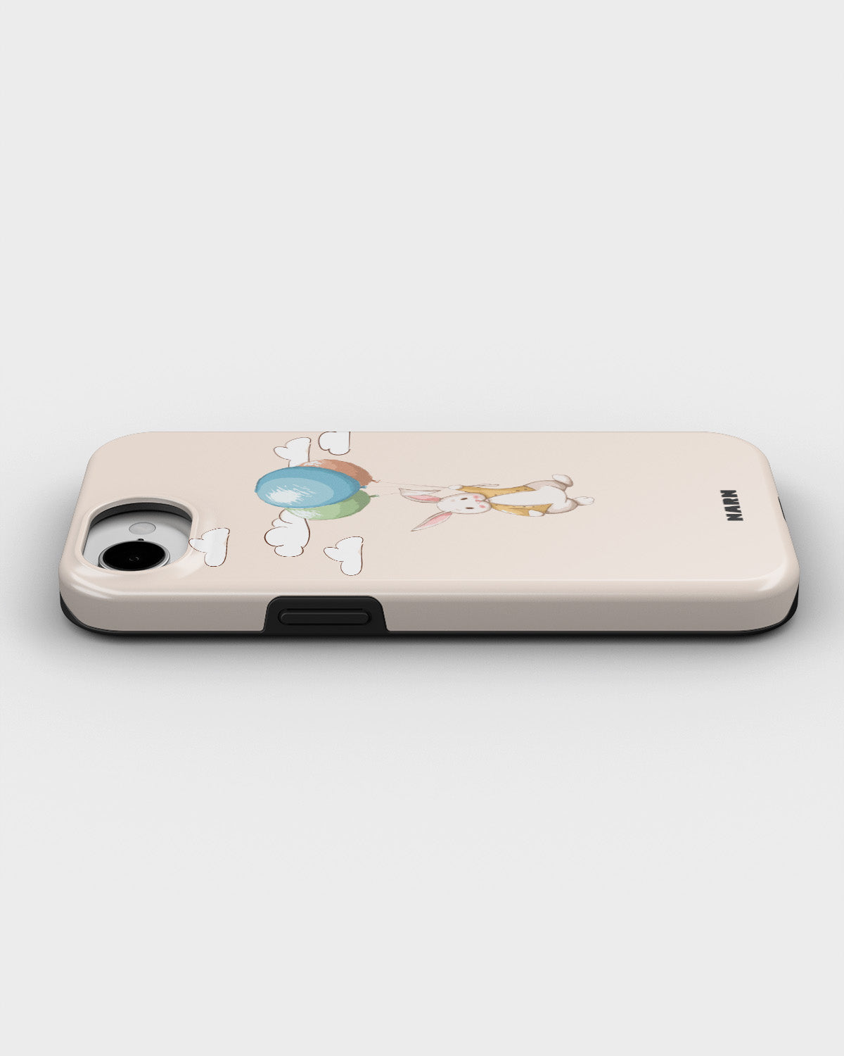 iPhone 16e Tough Case – Flying Rabbit - View 3