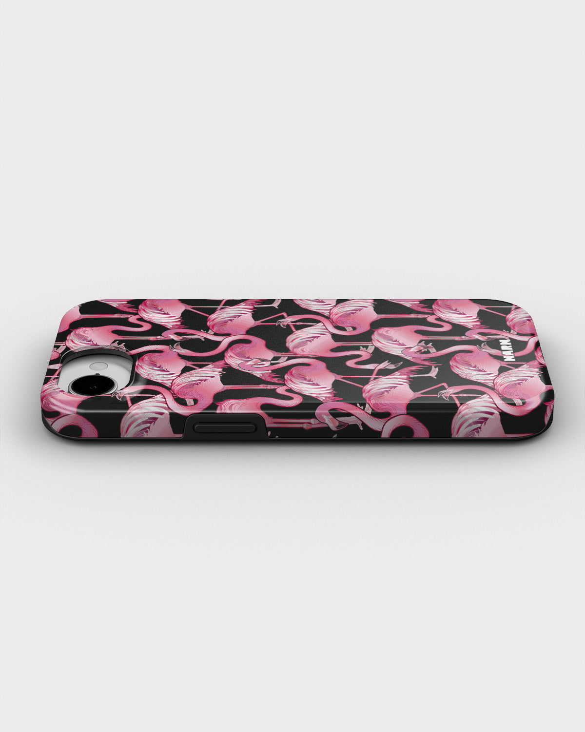 iPhone 16e Tough Case – Flamingos - View 3