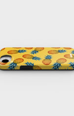 iPhone 16e Tough Case – Sunny Pineapple - View 3
