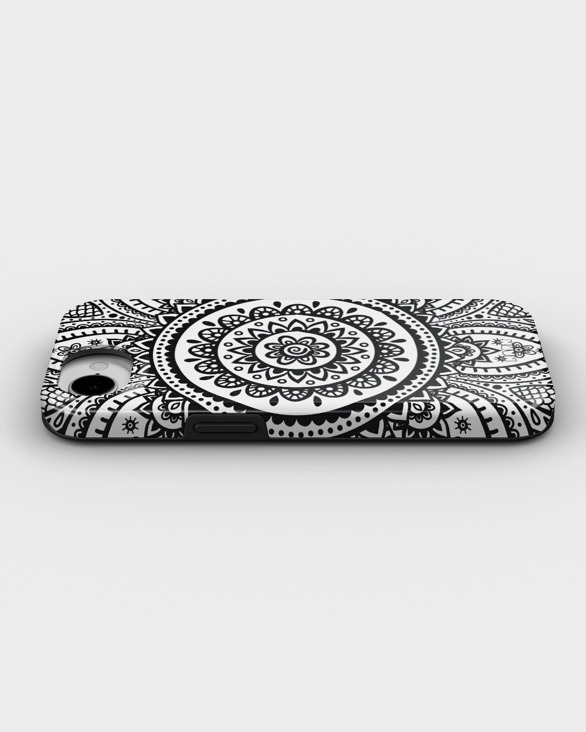 iPhone 16e Tough Case – Henna Mandala - View 3