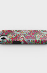 iPhone 16e Tough Case – Paisley Paradise - View 3