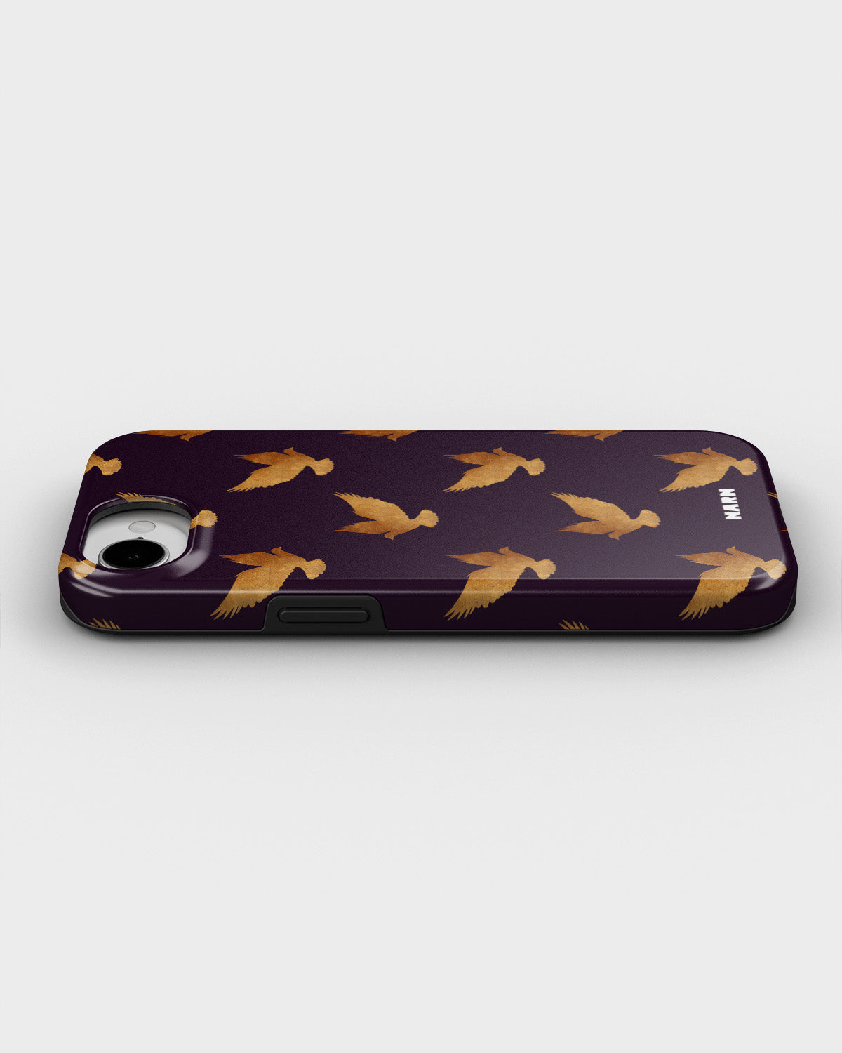 iPhone 16e Tough Case – Royal Doves - View 3