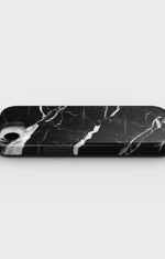 iPhone 16e Tough Case – Black Marble - View 3