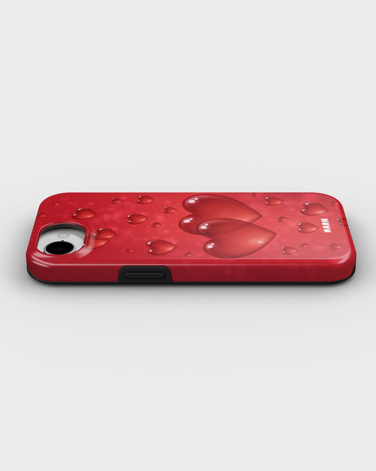 iPhone 16e Tough Case – Red Romance - View 3