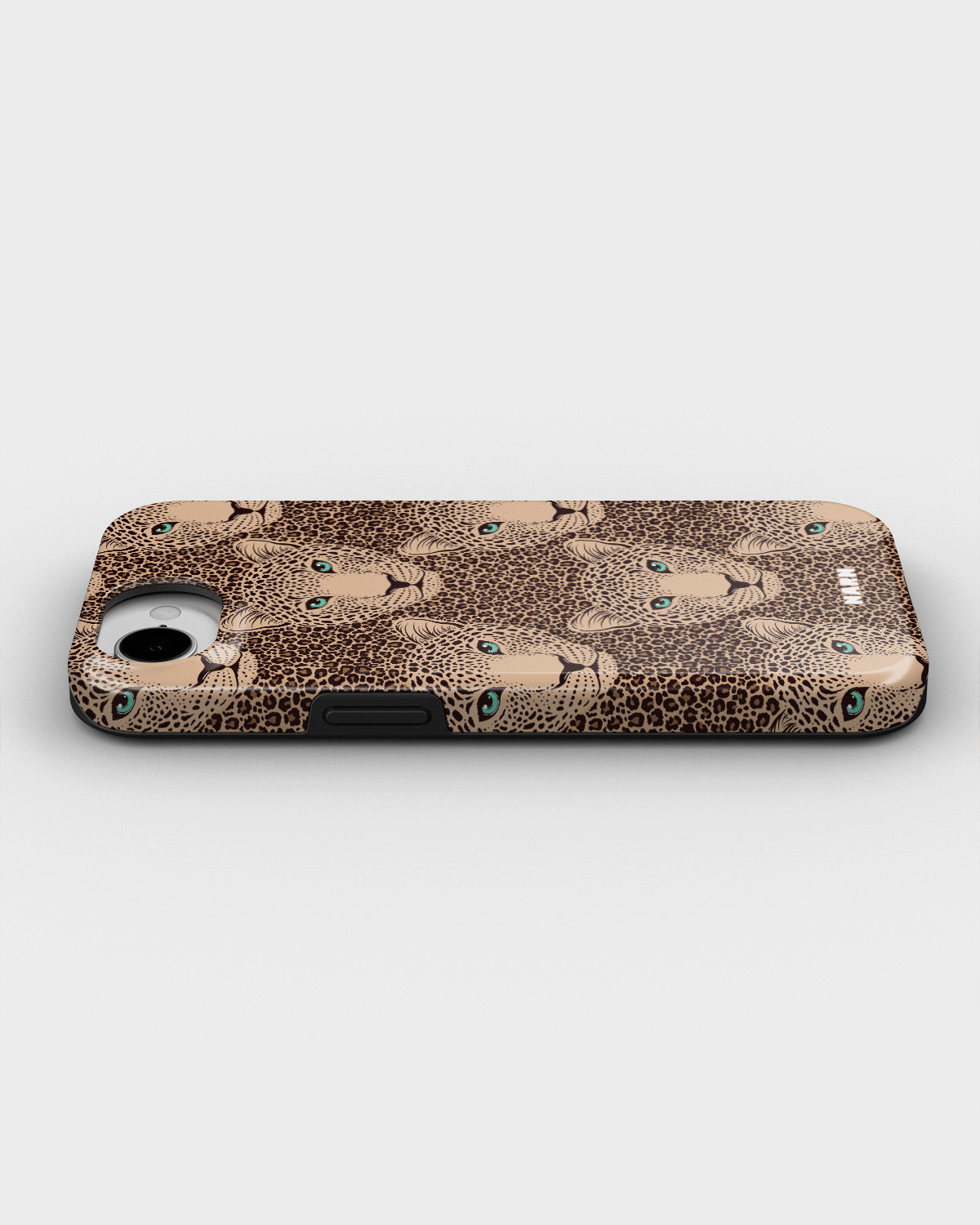 iPhone 16e Tough Case – Leopard Gaze - View 3