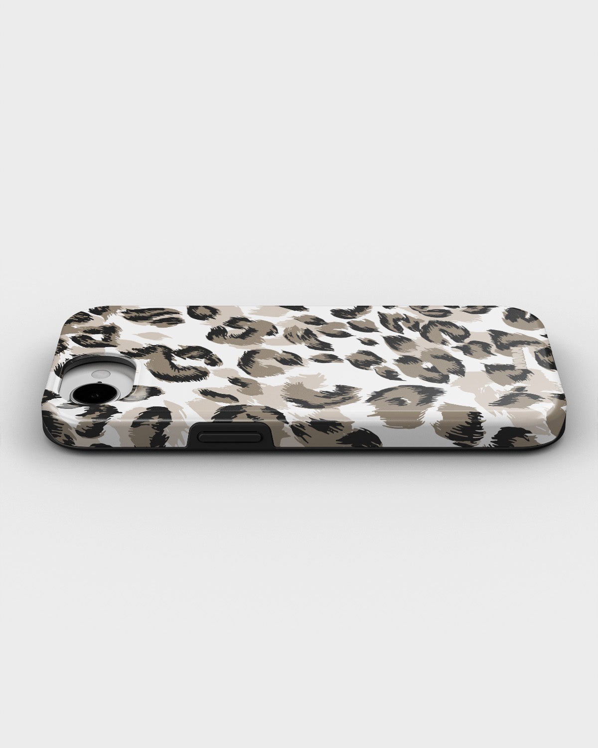 iPhone 16e Tough Case – Snow Leopard - View 3