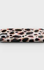 iPhone 16e Tough Case – Artsy Leopard - View 3