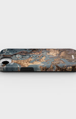 iPhone 16e Tough Case – Molten Gold - View 3