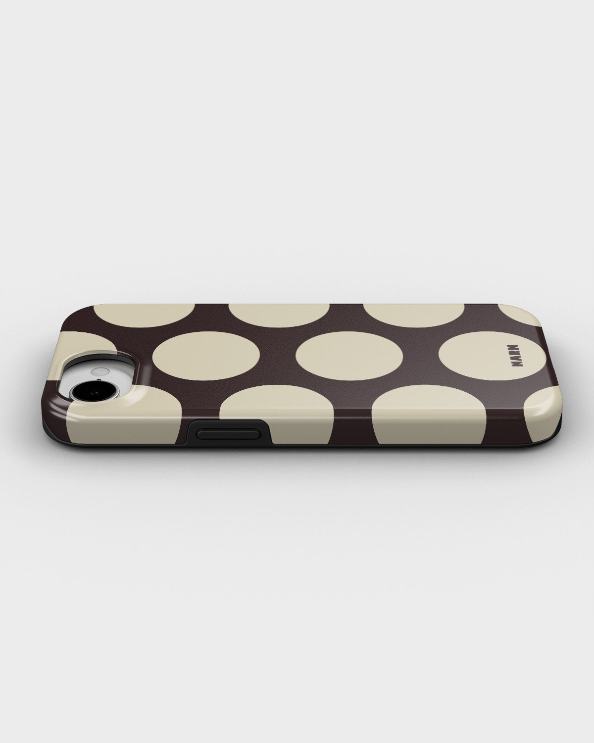 iPhone 16e Tough Case – Bold Dots - View 3
