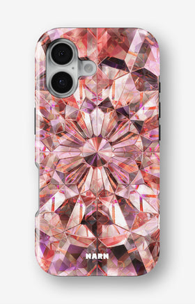iPhone 17 Tough Case – Pink Crystals - View 1