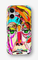 iPhone 17 Tough Case – Abstract Portrait - View 1