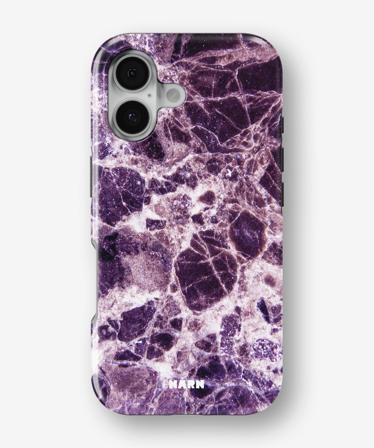 iPhone 17 Tough Case – Purple Marble - View 1