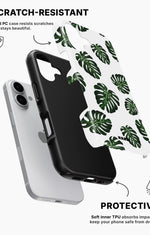 iPhone 17 Tough Case – Monstera Pattern - View 2