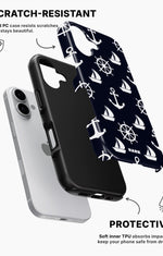 iPhone 17 Tough Case – Deep Blue Voyage - View 2