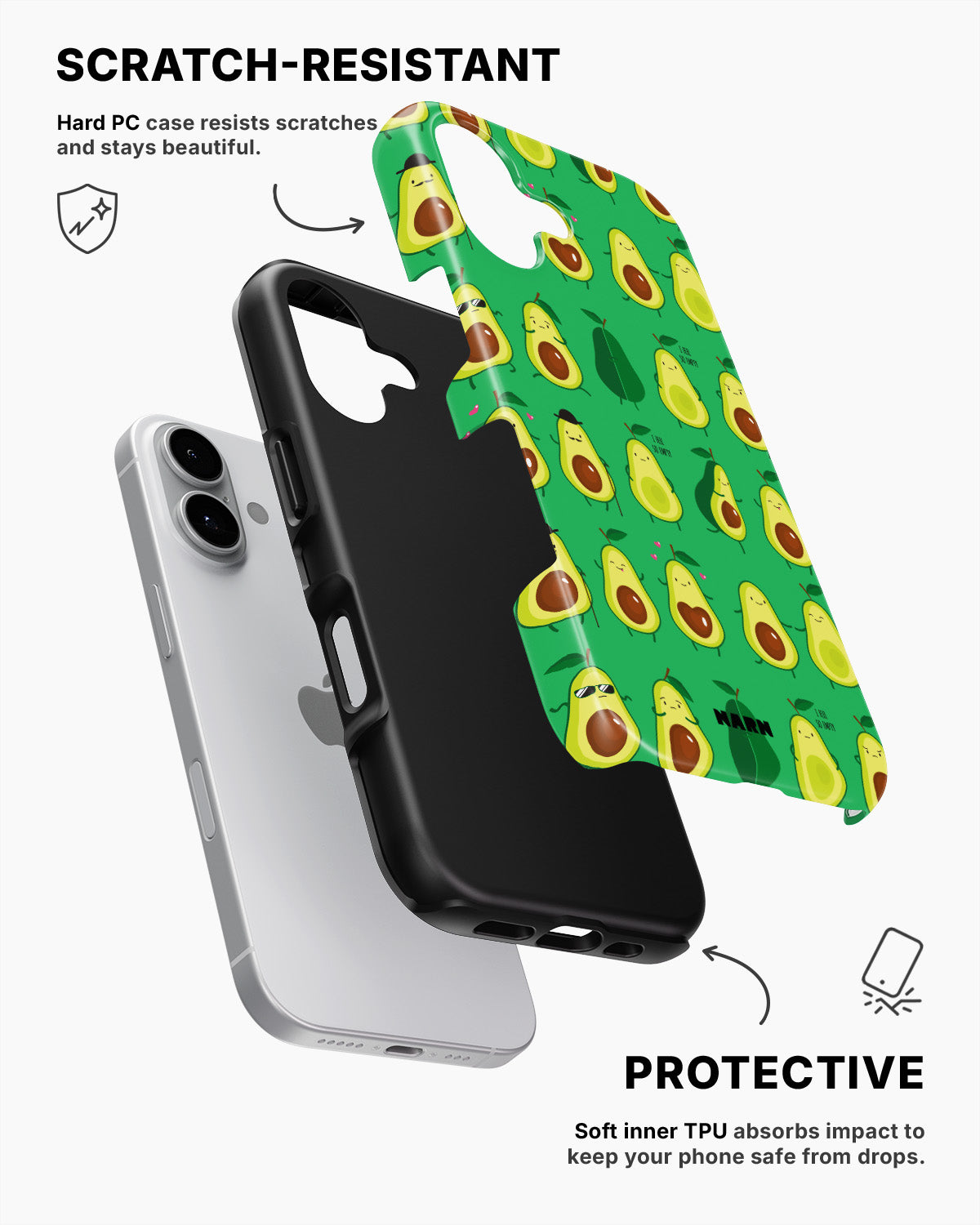 iPhone 17 Tough Case – Avocado Mood - View 2