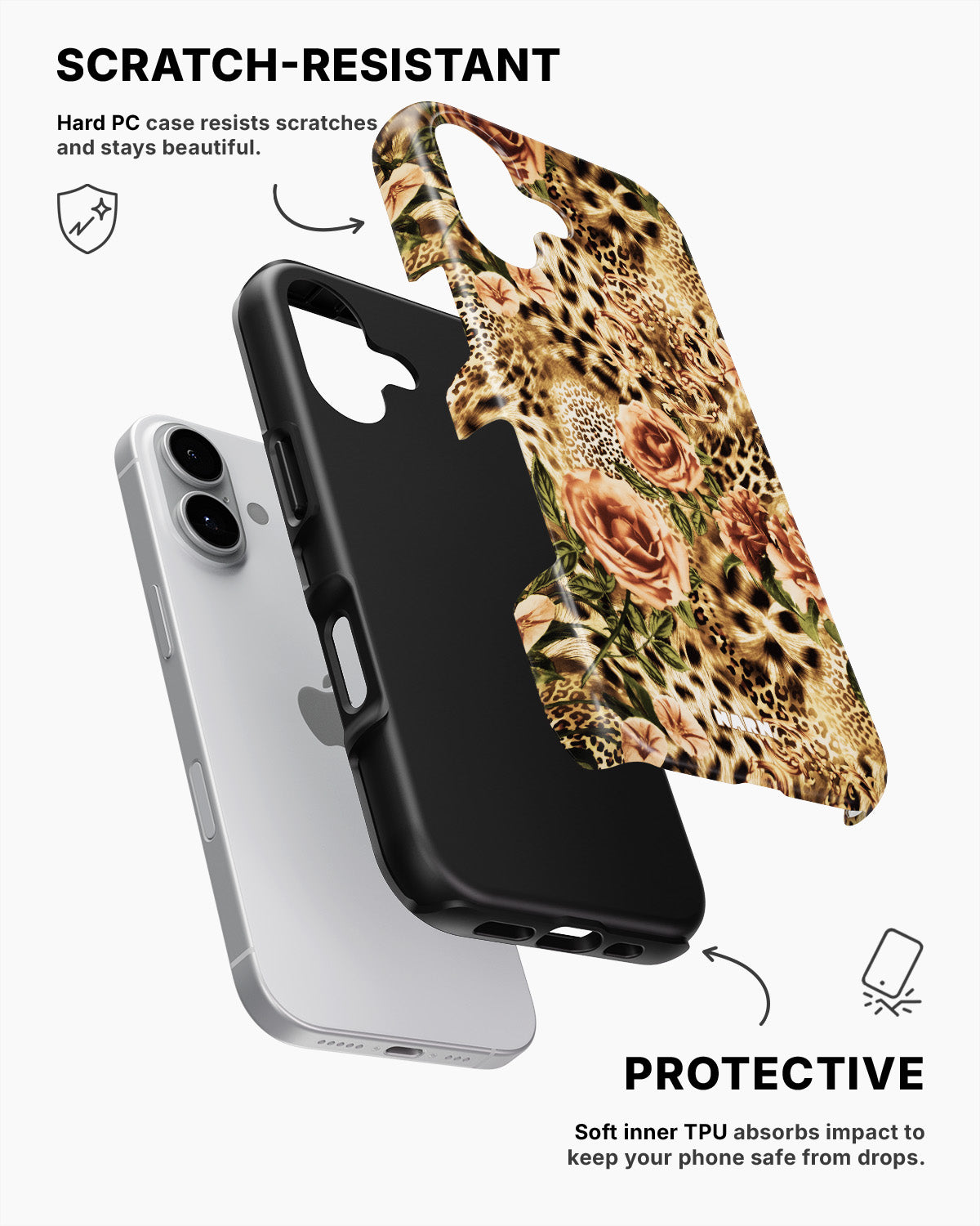 iPhone 17 Tough Case – Leo Roses - View 2