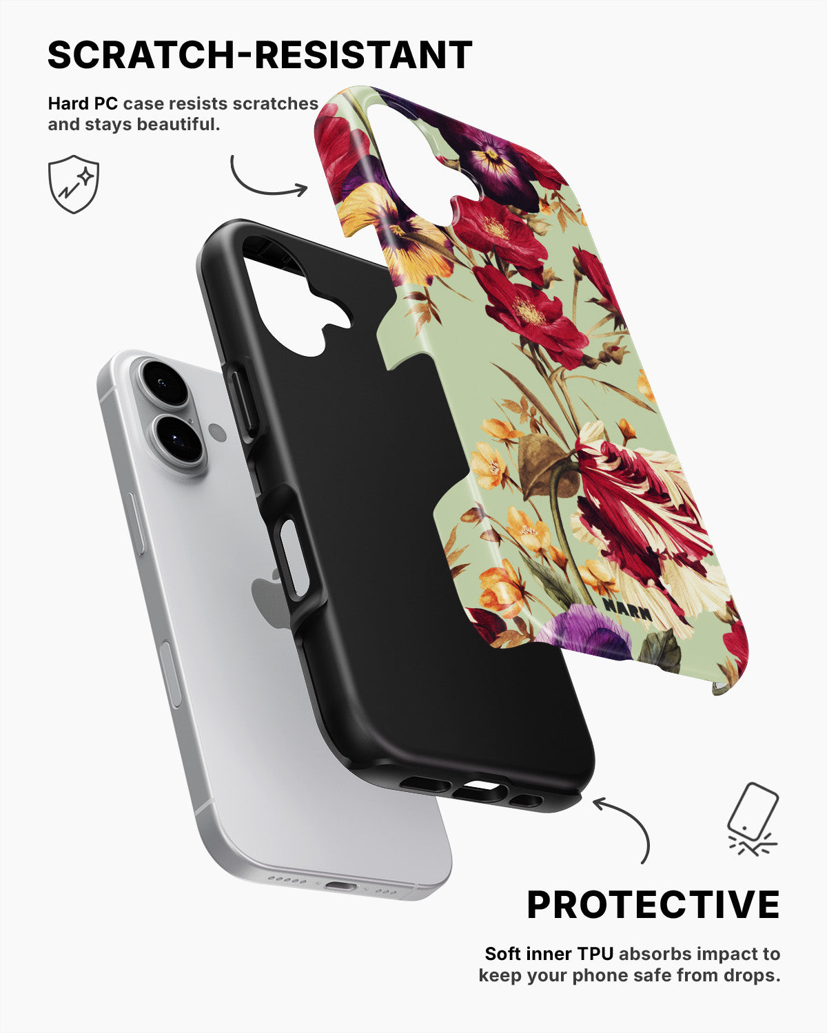 iPhone 17 Tough Case – Pansy Pansy - View 2