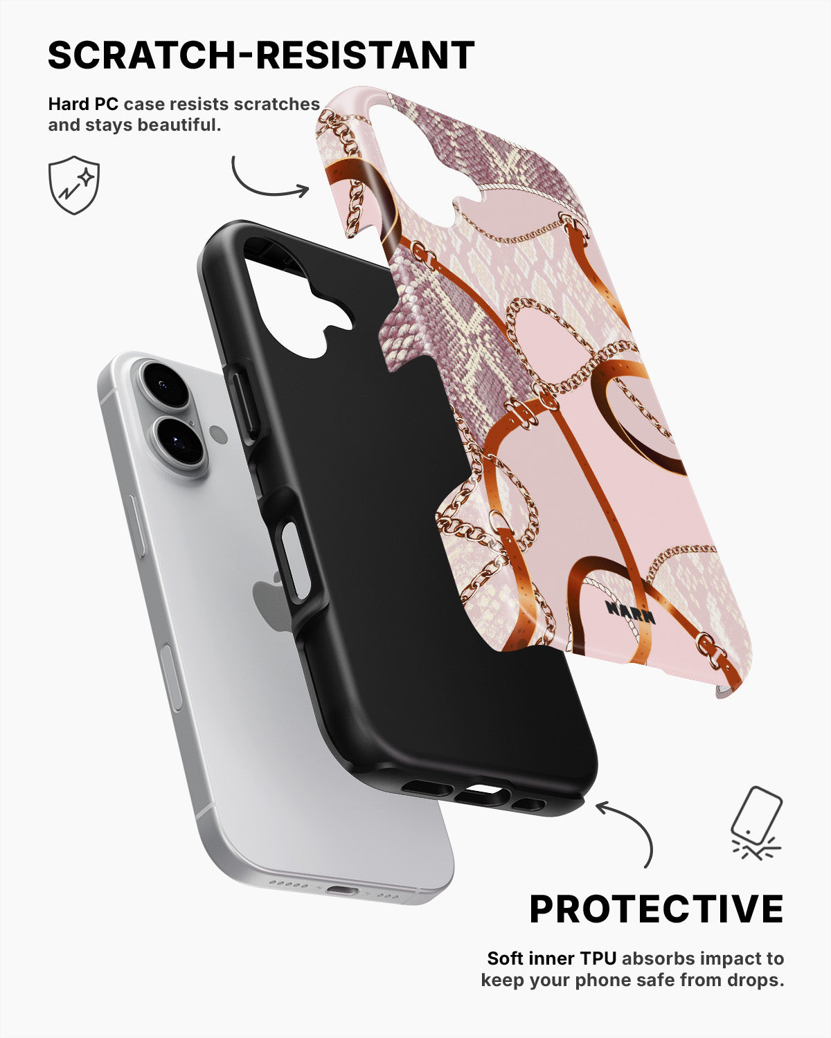 iPhone 17 Tough Case – Chains - View 2