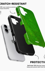 iPhone 17 Tough Case – Green Leafy - View 2