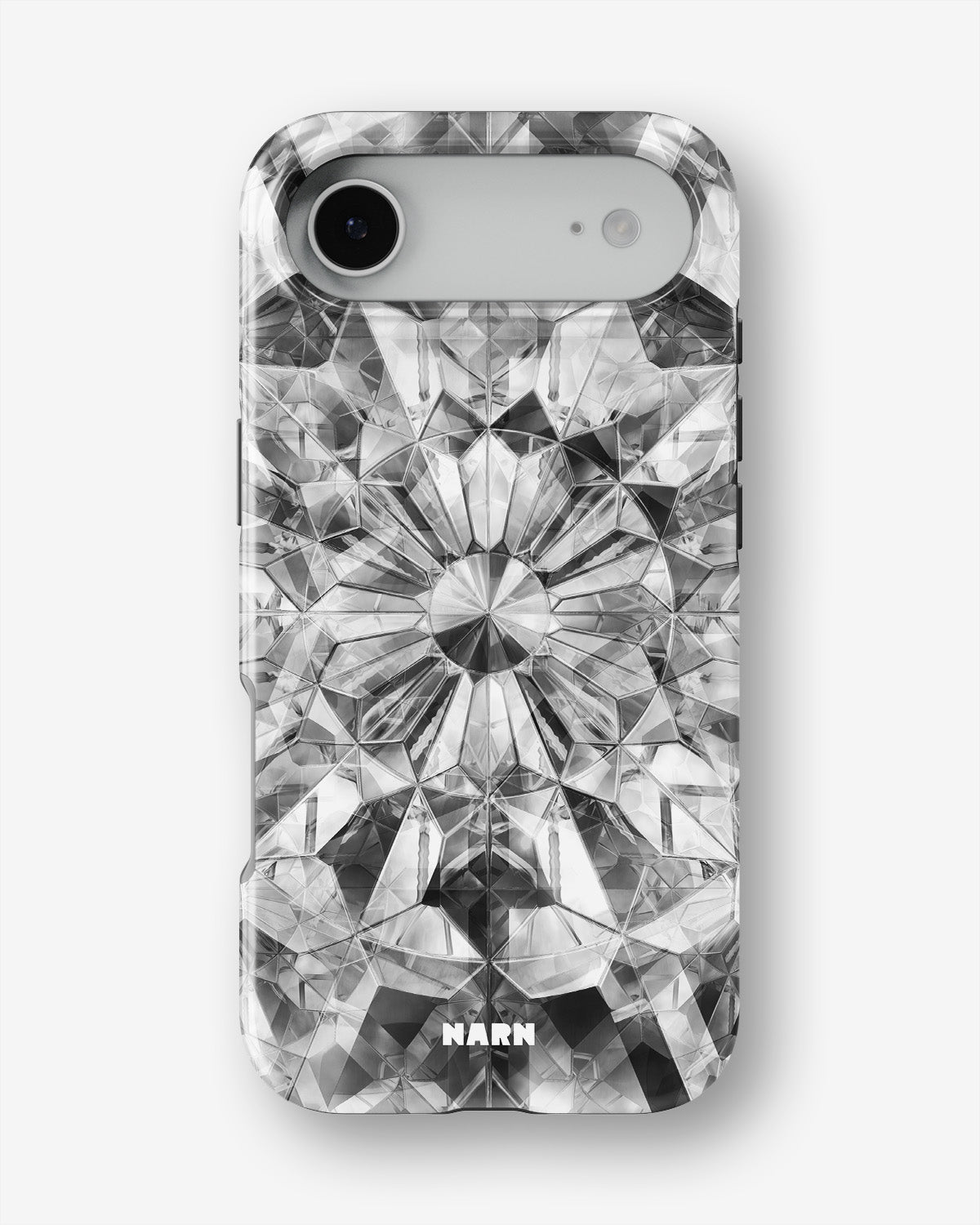 iPhone Air Tough Case – Grey Crystals - View 1