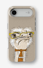 iPhone Air Tough Case – Hipster Ostrich - View 1