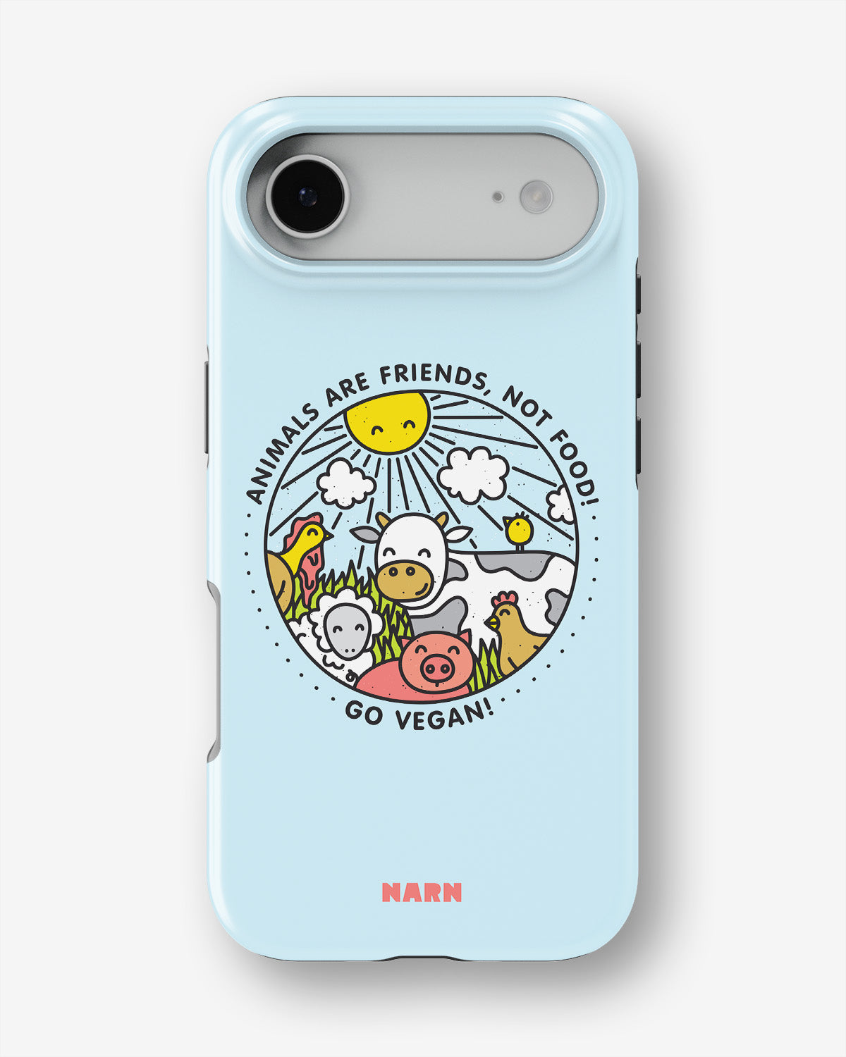 iPhone Air Tough Case – Friends, Not Food - View 1