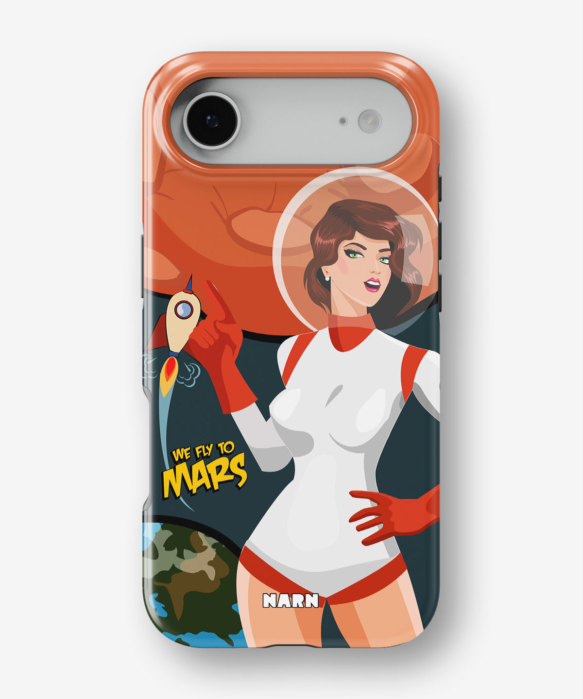 iPhone Air Tough Case – We Fly To Mars - View 1