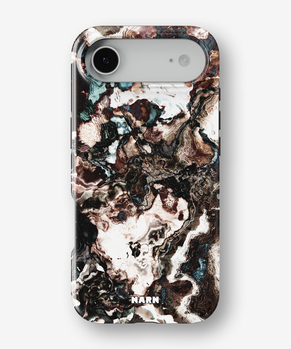 iPhone Air Tough Case – Marble Brown - View 1