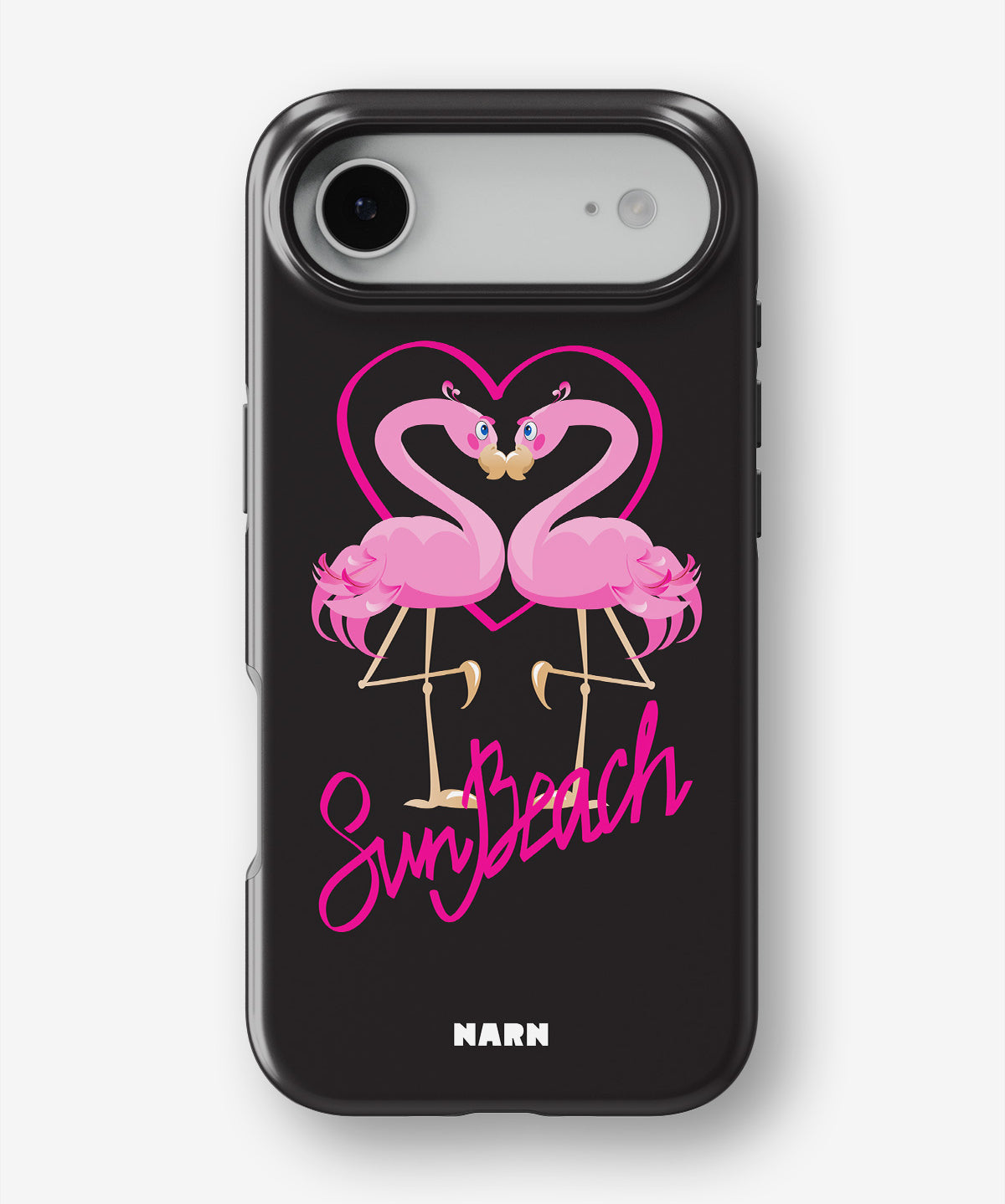 iPhone Air Tough Case – Beach Flamingo - View 1