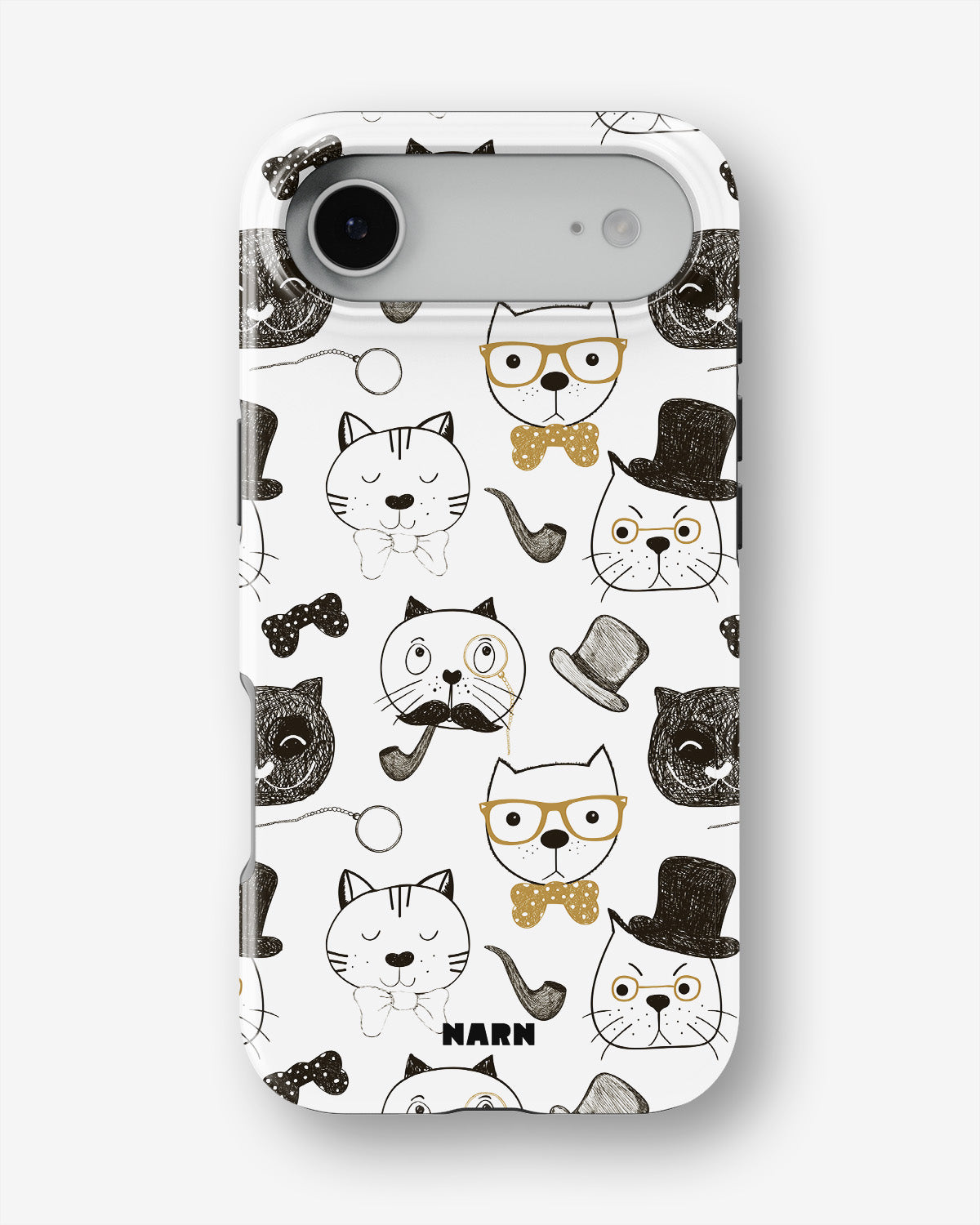 iPhone Air Tough Case – Cartoon Cats - View 1