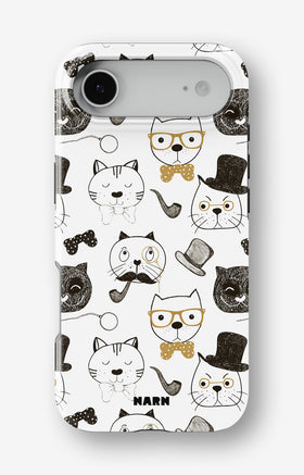 iPhone Air Tough Case – Cartoon Cats - View 1