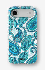 iPhone Air Tough Case – Turquoise Paisley - View 1