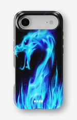 iPhone Air Tough Case – Blue Flames Dragon - View 1