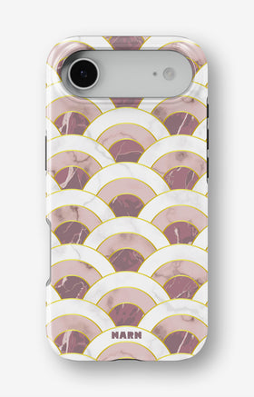 iPhone Air Tough Case – Pink Marble Waves - View 1